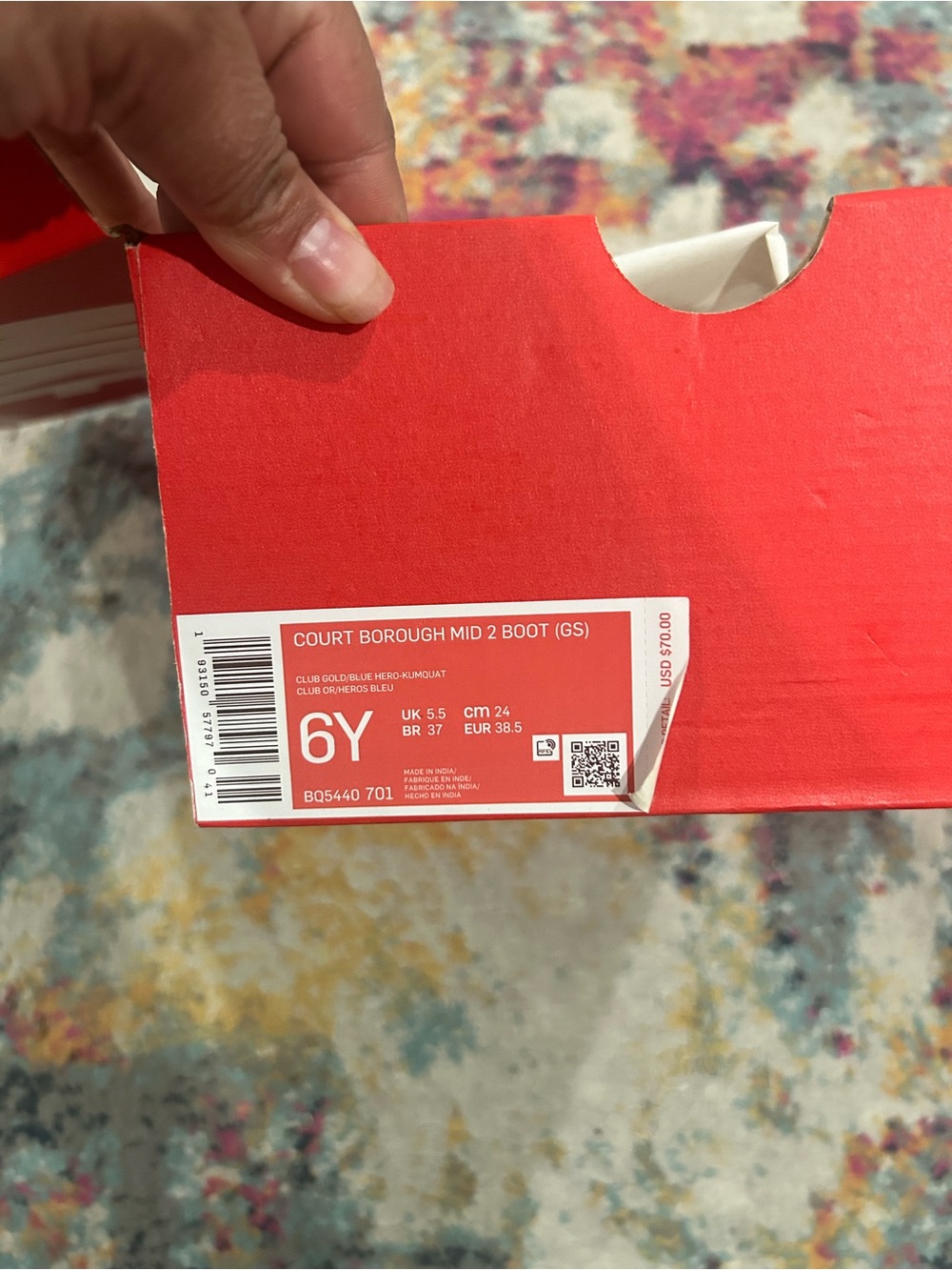Nike Borough Mid 2 Boot - Picture 5 of 5